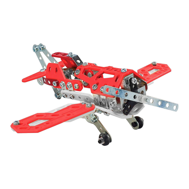 Конструкторы с уникальными деталями - Игрушка конструктор 406 деталей Meccano 20 моделей (6028598)#4