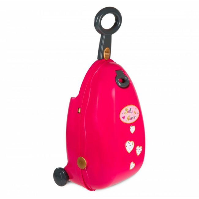 Меблі та будиночки - Аксесуар Baby Nurse Розкладний валізу з аксесуарами Smoby (220316)#2