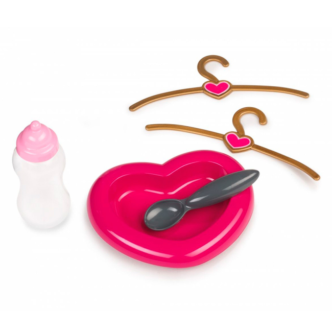 Меблі та будиночки - Аксесуар Baby Nurse Розкладний валізу з аксесуарами Smoby (220316)#3