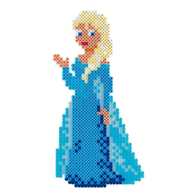 Мозаика - Термомозаика Большой набор Ледяное сердце Hama (7946)#2