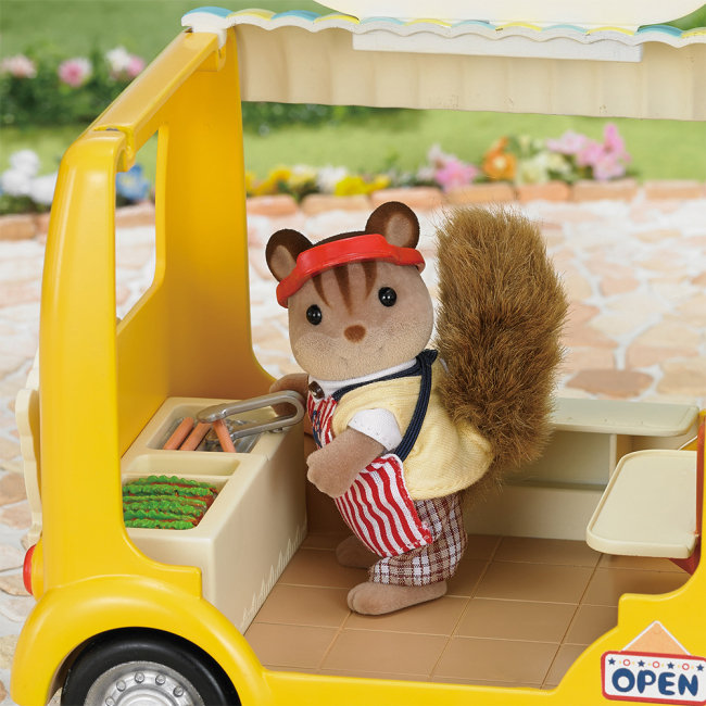 Аксесуари для фігурок - Ігровий набір Фургон з хотдогами Sylvanian Families (5240)#5