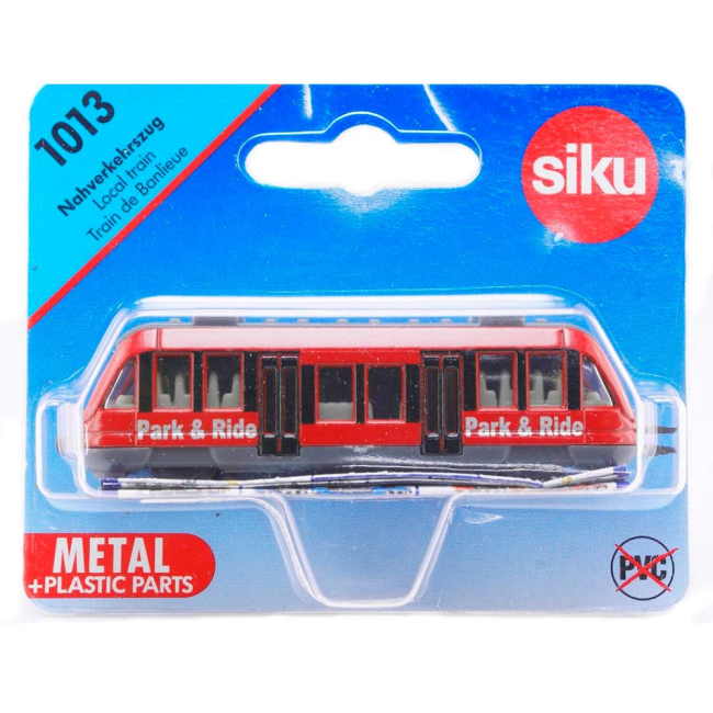 Залізниці та потяги - Модель Siku Приміський поїзд (1013)#2