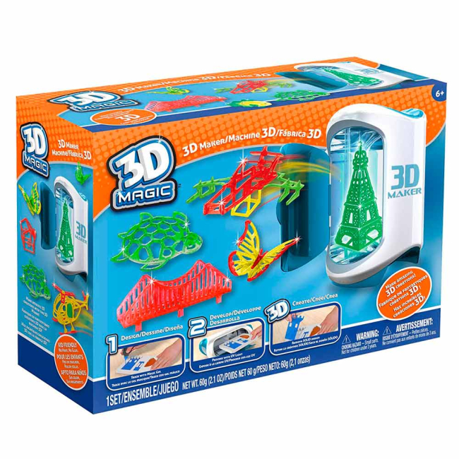 Набори для творчості - Набір для творчості The Original 3D Maker 3D Magic (81000)#3