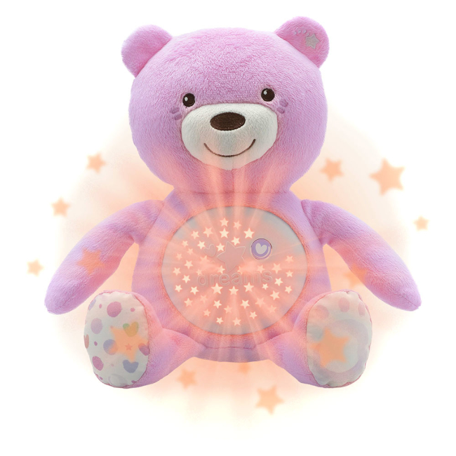 Ночники, проекторы - Игрушка музыкальная Медвежонок Chicco (08015.10) (8015,1)#4