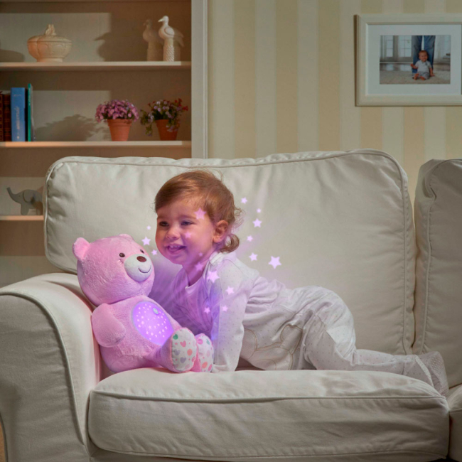 Ночники, проекторы - Игрушка музыкальная Медвежонок Chicco (08015.10) (8015,1)#5