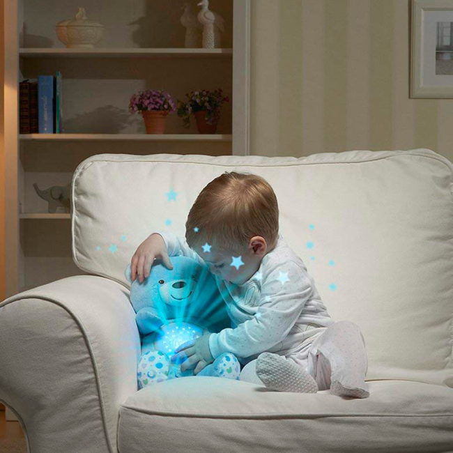 Ночники, проекторы - Игрушка музыкальная Медвежонок Chicco (08015.20) (8015,2)#4