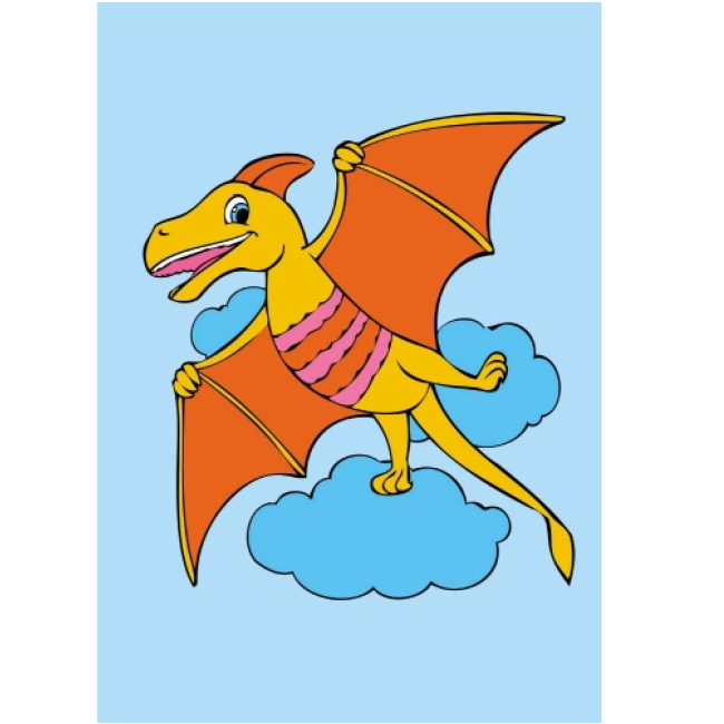 Товари для малювання - Розмальовка Ranok Подивись і розфарбуй Динозаврики (9789667480240)#3