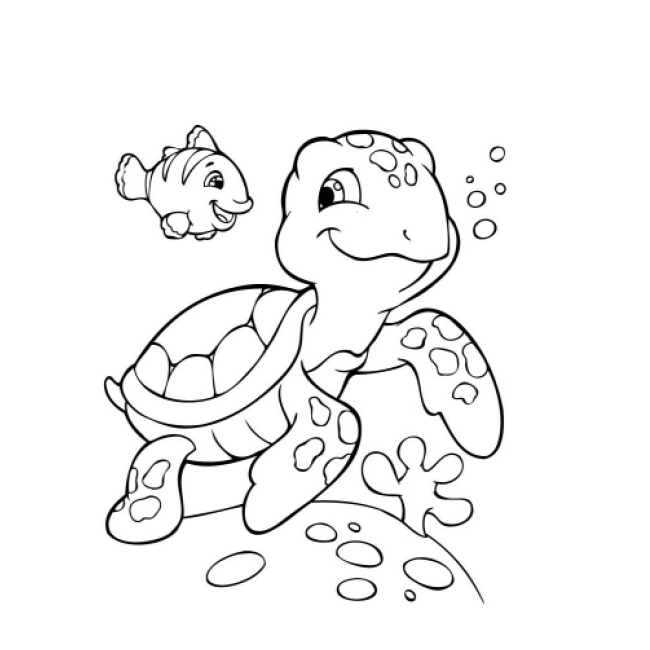 Товари для малювання - Розмальовка Ranok Подивись і розфарбуй Море (9789667480264)#2