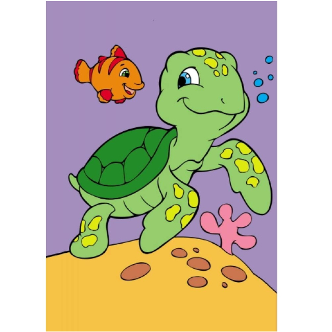 Товари для малювання - Розмальовка Ranok Подивись і розфарбуй Море (9789667480264)#3