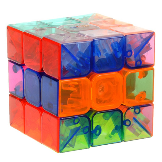 Головоломки - Головоломка Smart Cube Умный кубик прозрачный 3 см (SC304)#3