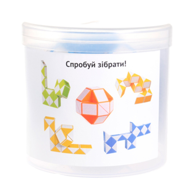 Головоломки - Головоломка Змійка біло-жовта Smart Cube (4820196788317)#5