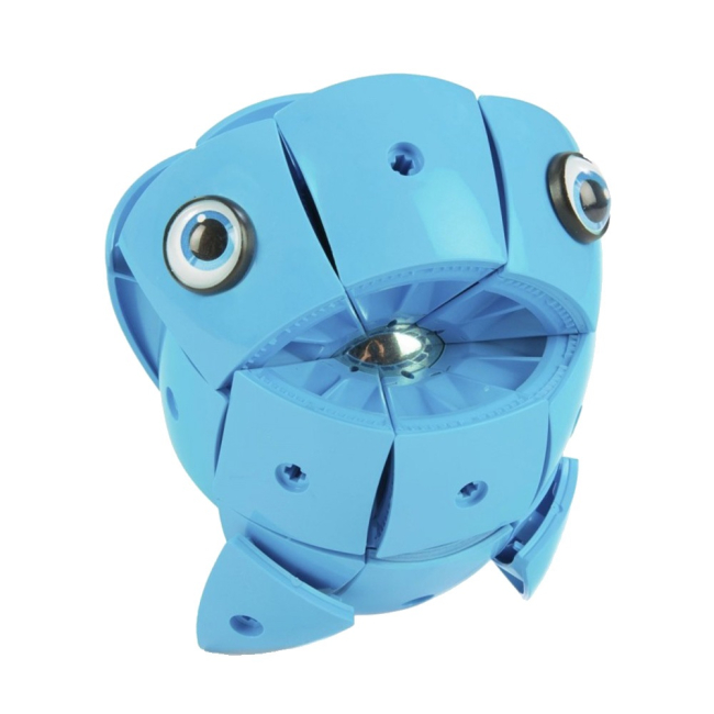 Магнитные конструкторы - Магнитный конструктор Geomag КОR Бело-голубой  (PF.800.673.00)#4