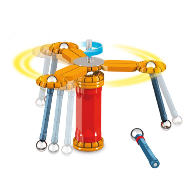 Магнітні конструктори - Магнітний конструктор Geomag Механіка 33 деталі  (PF.530.720.00)#2