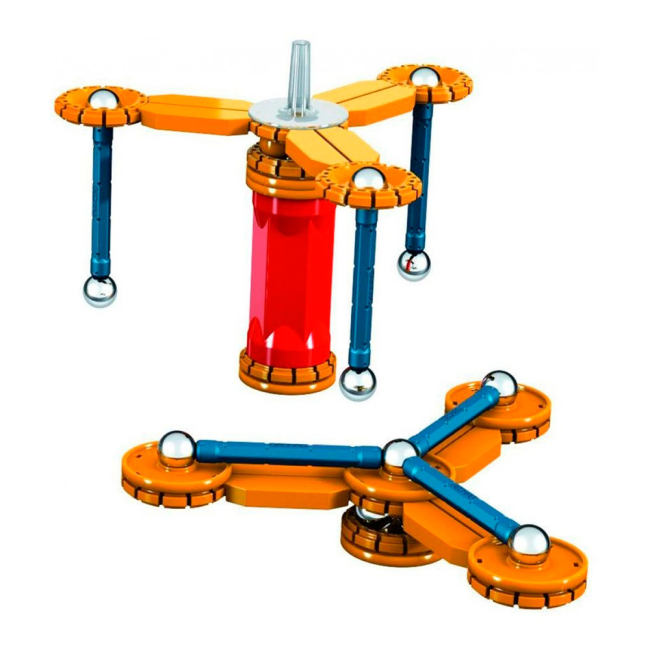 Магнітні конструктори - Магнітний конструктор Geomag Механіка 86 деталей (PF.530.721.00)#3