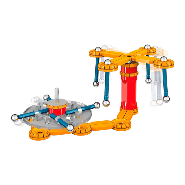 Магнітні конструктори - Магнітний конструктор Geomag Механіка 86 деталей (PF.530.721.00)#4