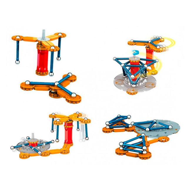 Магнітні конструктори - Магнітний конструктор Geomag Механіка 86 деталей (PF.530.721.00)#5