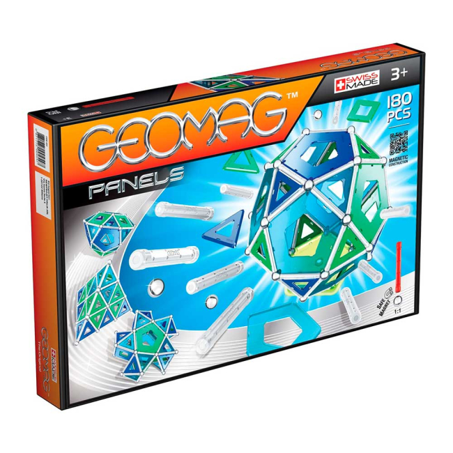 Магнітні конструктори - Магнітний конструктор Geomag Panels 180 деталей (PF.520.454.00)#6