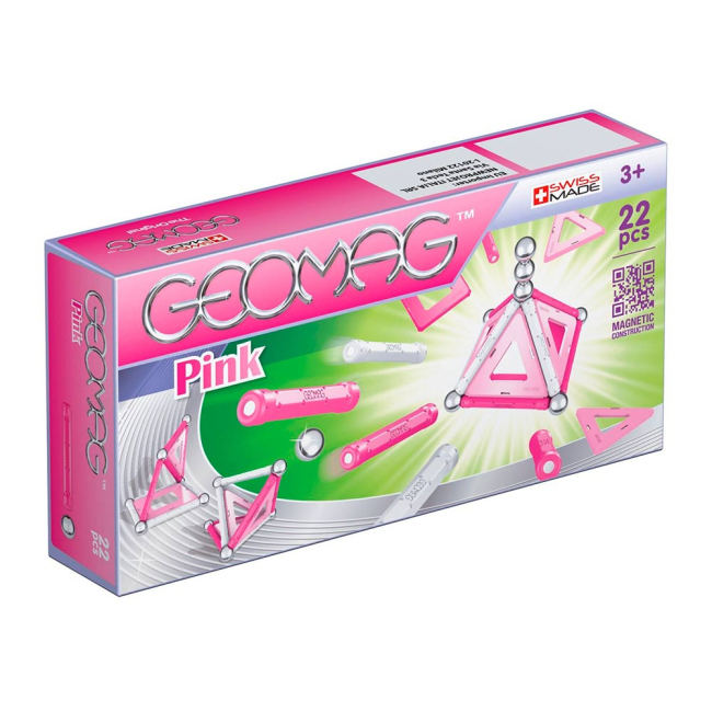 Магнітні конструктори - Магнітний конструктор Geomag Pink 22 деталі (PF.524.340.00)#3
