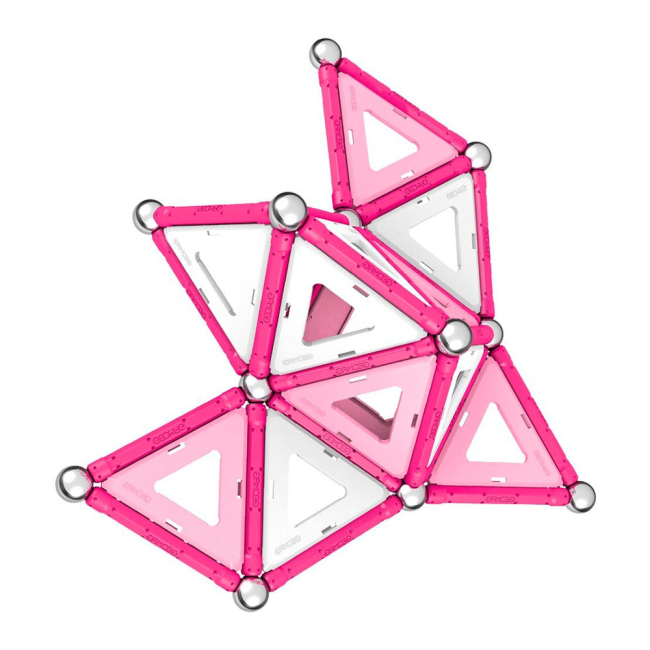 Магнітні конструктори - Магнітний конструктор Geomag Pink 68 деталей (PF.524.342.00)#2