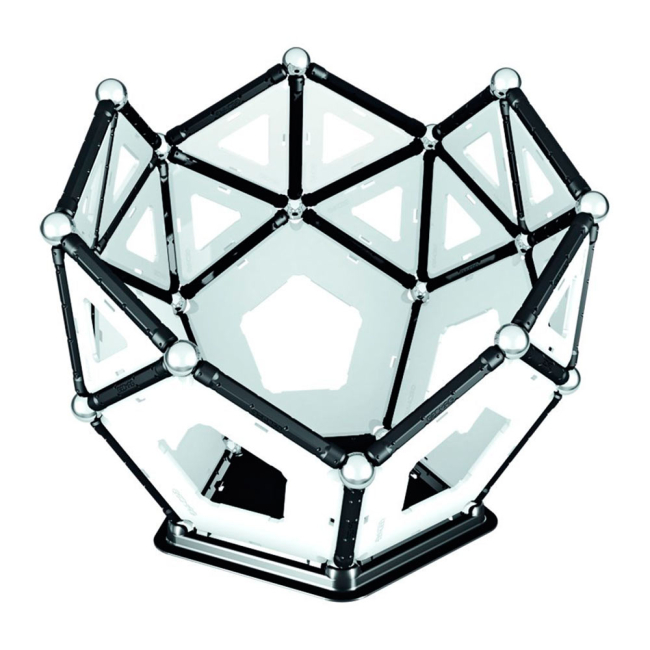 Магнітні конструктори - Магнітний конструктор Geomag Panels BlackWhite 104 деталі (PF.511.013.00)#2