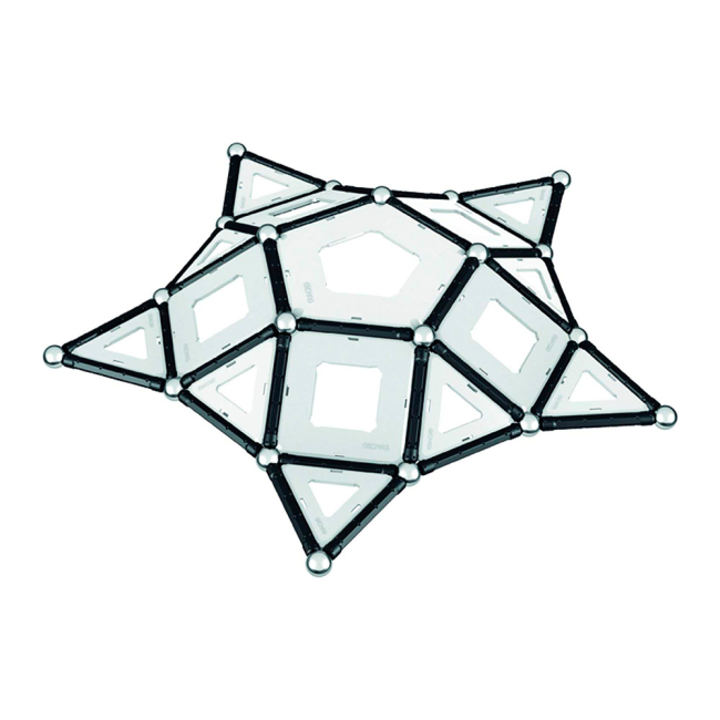 Магнітні конструктори - Магнітний конструктор Geomag Panels BlackWhite 104 деталі (PF.511.013.00)#4