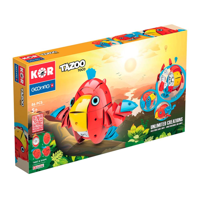 Магнитные конструкторы - Магнитный конструктор Geomag Тазу Токо (PF.800.604.00)#3