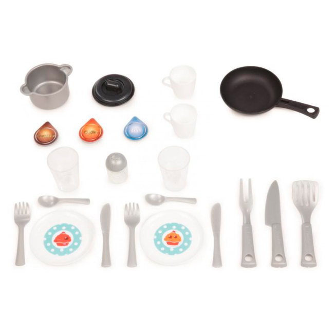 Детские кухни и бытовая техника - Игрушечный набор Simba Моя первая кухня Cooky с аксессуарами (310705)#4