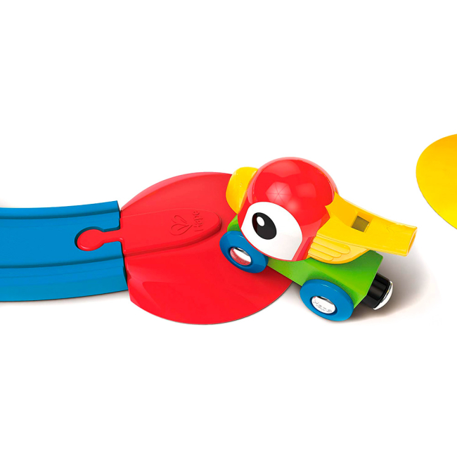 Железные дороги и поезда - Деревянная железная дорога Образы и звуки Hape (E3815)#5