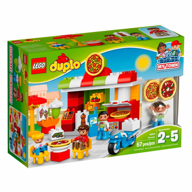 Конструктори LEGO - Конструктор LEGO Duplo Піцерія (10834)#2