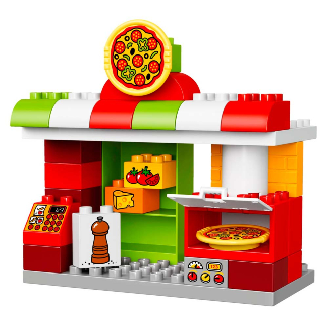 Конструктори LEGO - Конструктор LEGO Duplo Піцерія (10834)#3