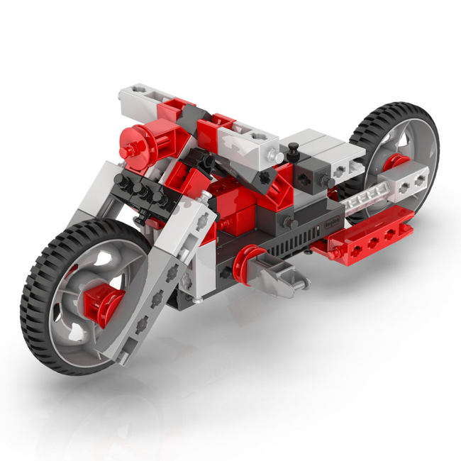 Конструктори з унікальними деталями - Конструктор Engino Inventor Мотоцикли 12 в 1 (1232)#3