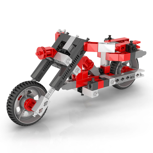 Конструктори з унікальними деталями - Конструктор Engino Inventor Мотоцикли 12 в 1 (1232)#4