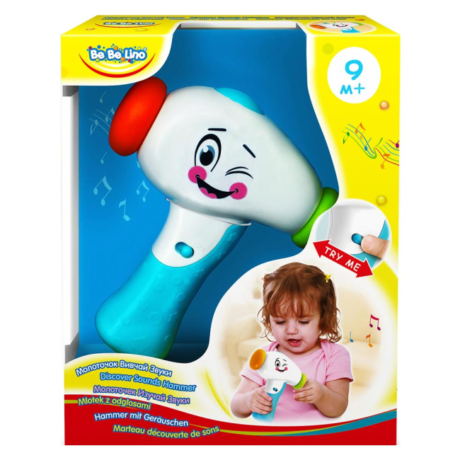 Развивающие игрушки - Игрушка Молоточек BeBeLino Изучай звуки (58008)#2