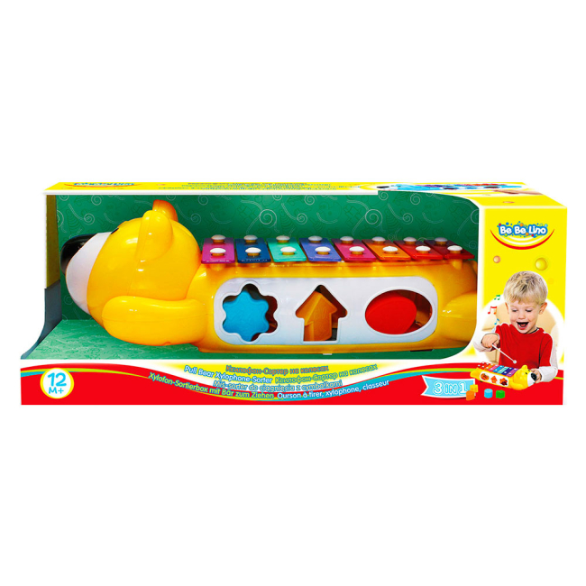 Развивающие игрушки - Игрушка фигурки и звуки BeBeLino На колесах (58021)#2