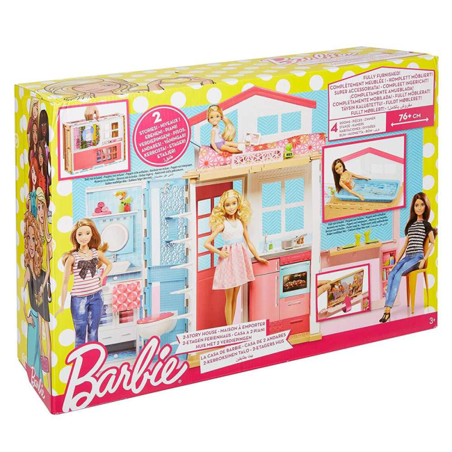 Меблі та будиночки - Ігровий набір Портативний будиночок Barbie (DVV47)#3