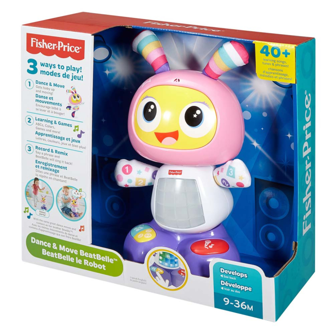 Развивающие игрушки - Интерактивная игрушка Fisher-Price Робот БиБель на русском (FBC98)#3