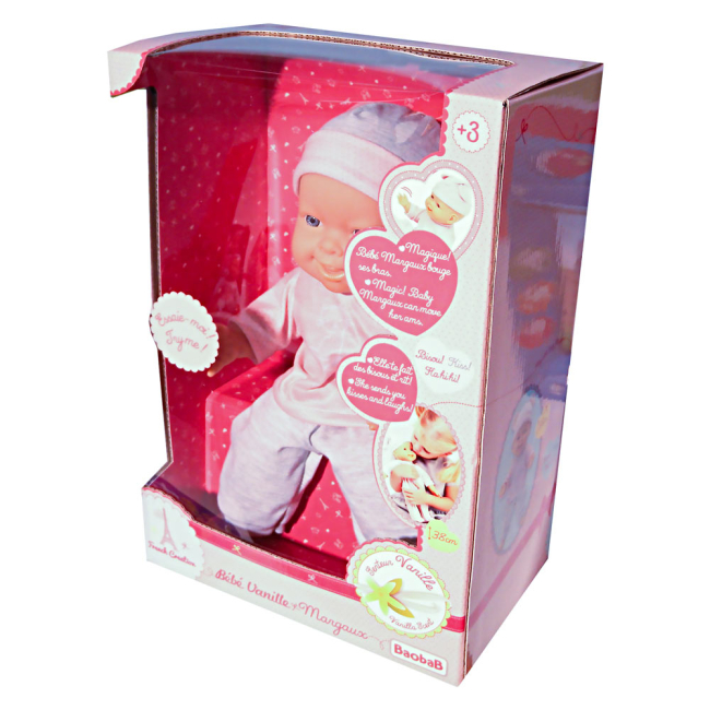 Пупсы - Пупсик интерактивный Марго Bebe Vanille BAOBAB 38 cм (113500)#2