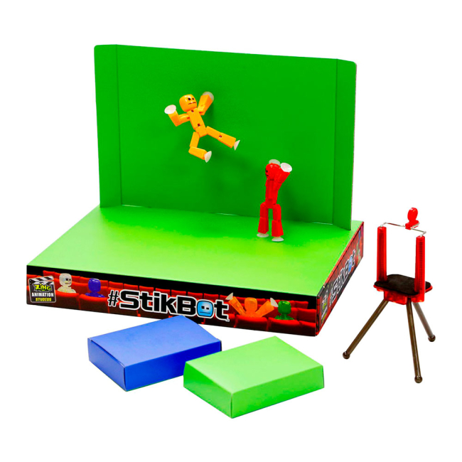 Фигурки персонажей - Игровая фигурка STIKBOT S1 Студия Z-SCREEN ZING (TST617)#2