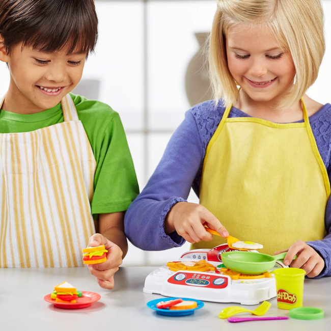 Набори для ліплення - Ігровий набір Play-Doh Готуємо на плиті (B9014)#2