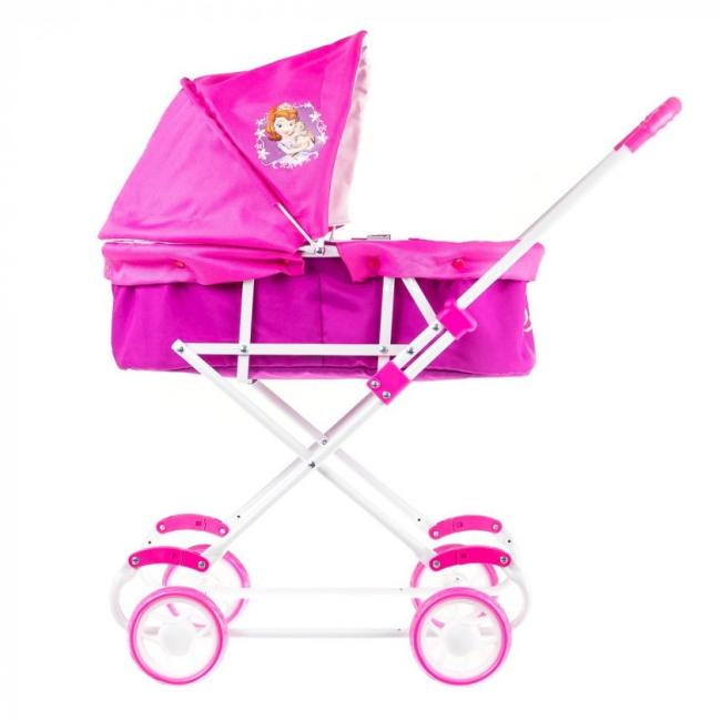 Транспорт и питомцы - Коляска Disney Sofia The First Зимняя в металлическом корпусе (D1005S)#2