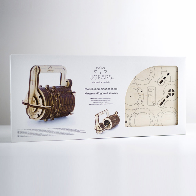 3D-пазли - Тривимірний пазл Ukrainian Gears Кодовий замок механічний (70020)#4