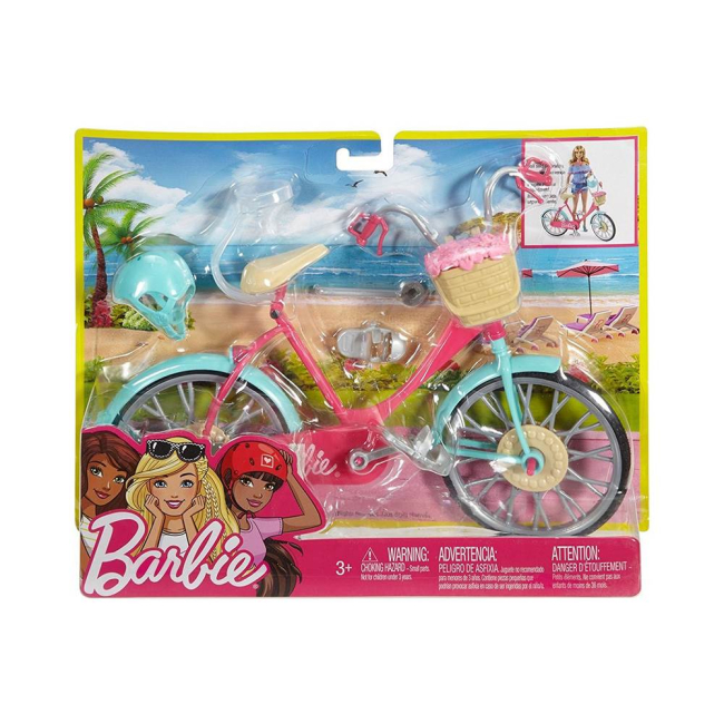Транспорт і улюбленці - Аксесуари для ляльки Велосипед Barbie (DVX55)#5