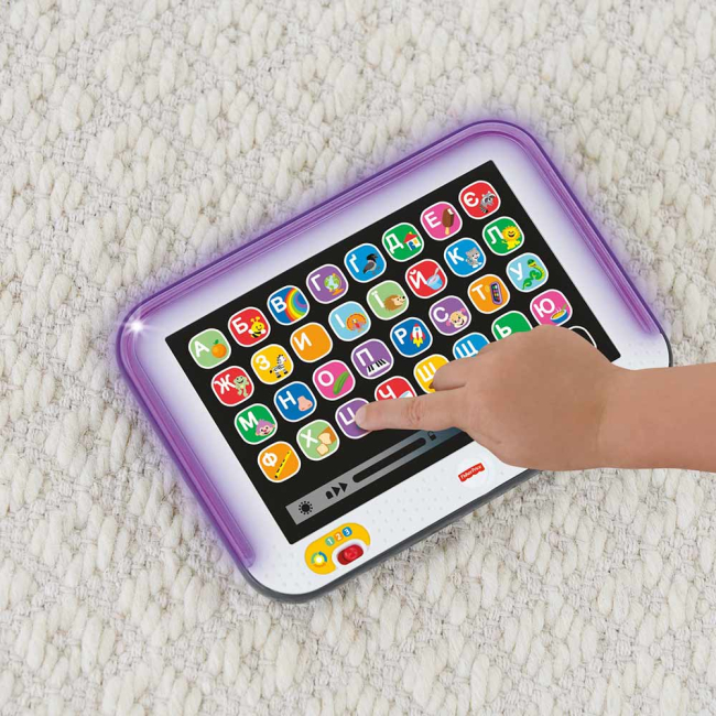 Розвивальні іграшки - Інтерактивна іграшка Fisher-Price Smart stages Розумний планшет українською (FBR86)#2