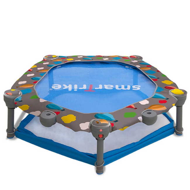 Ігрові комплекси, гойдалки, гірки - Ігровий центр Батут з м'ячиками Smart Trike 3 в 1 (9101300)#2