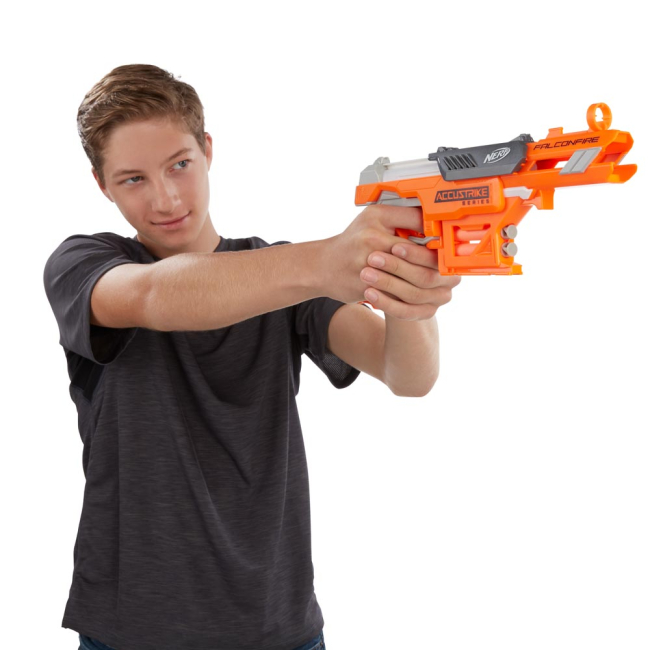 Помповое оружие - Игрушечное оружие Nerf Elite Бластер FalconFire (B9839)#4