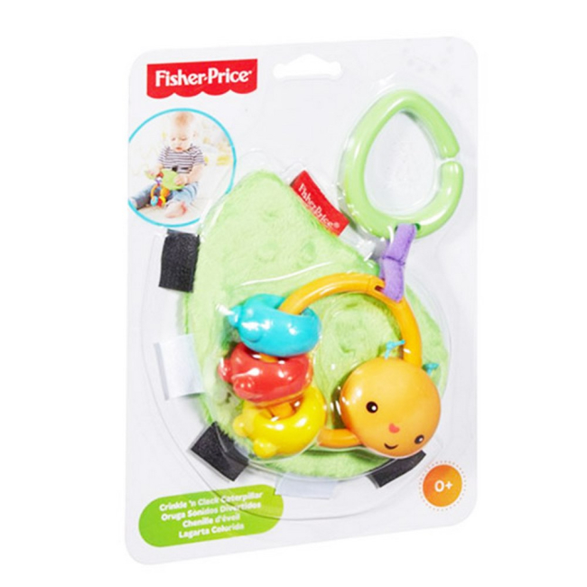 Погремушки, прорезыватели - Погремушка Улитка или Пчелка Fisher-Price в ассортименте (DTH49)#2