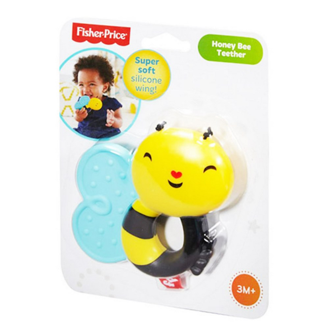 Погремушки, прорезыватели - Погремушка Улитка или Пчелка Fisher-Price в ассортименте (DTH49)#3