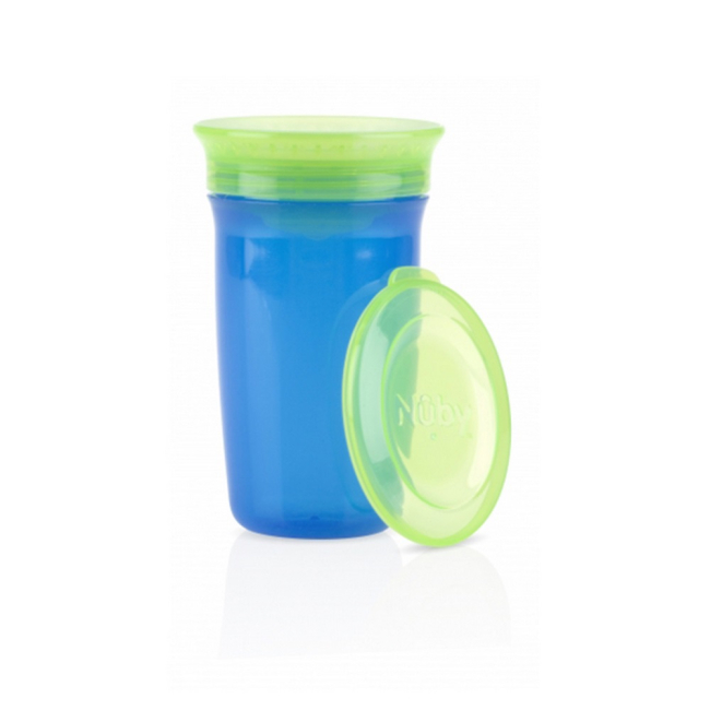 Товары по уходу - Кружка непроливайка с кришечкой Nuby 300ml (10414)#4