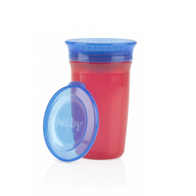 Товары по уходу - Кружка непроливайка с кришечкой Nuby 300ml (10414)#5