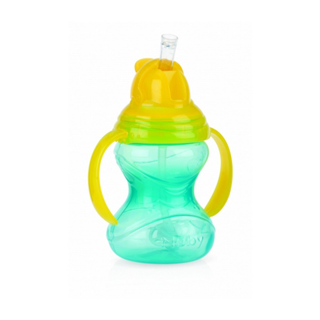Товары по уходу - Бутылочка-непроливайка Nuby Flip it 300 мл (10230)#2